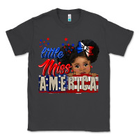 Smoke little miss america black girl peekaboo Classic Tee - CowGirlArtShop