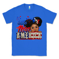 True Royal little miss america black girl peekaboo Classic Tee - CowGirlArtShop