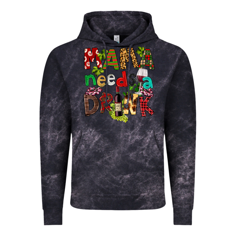 Mama Needs A Drink Vintage Hoodie by FaDigitalArtStudio | Teevron