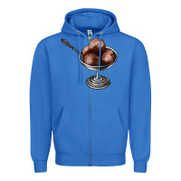 True Royal Chocolate ice cream Zipper Hoodie - AdoDesignShop