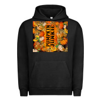 Pigment Black Pumpkin Junkie Urban Hoodie - RanaPortraitStore