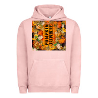 Pigment Salmon Pumpkin Junkie Urban Hoodie - RanaPortraitStore