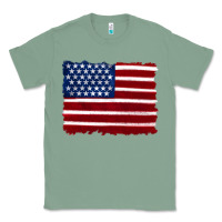 Sage american flag Classic Tee - Artiststas