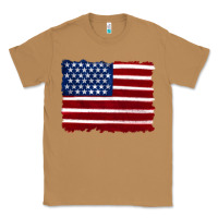 Toasted Coconut american flag Classic Tee - Artiststas