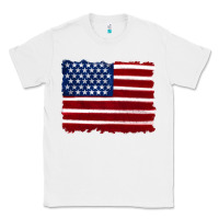 White american flag Classic Tee - Artiststas