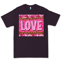 Plum Love Valentine's day tumbler Premium Tee - HowdyJamesFarm