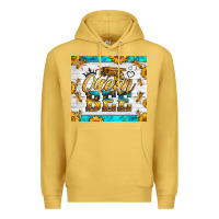 Antique Gold queen bee Premium Hoodie - LillyAllenDesigns