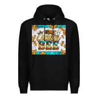 Black queen bee Premium Hoodie - LillyAllenDesigns