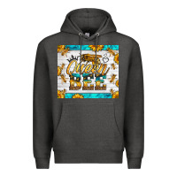 Charcoal Heather queen bee Premium Hoodie - LillyAllenDesigns