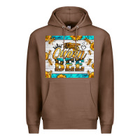 Chestnut queen bee Premium Hoodie - LillyAllenDesigns