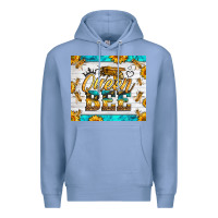 Colony Blue queen bee Premium Hoodie - LillyAllenDesigns
