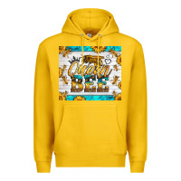 Lemon queen bee Premium Hoodie - LillyAllenDesigns