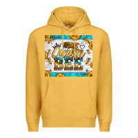 Mustard queen bee Premium Hoodie - LillyAllenDesigns