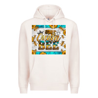 Pale Pink queen bee Premium Hoodie - LillyAllenDesigns