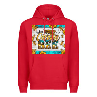Red queen bee Premium Hoodie - LillyAllenDesigns