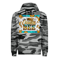 Slate Camo queen bee Premium Hoodie - LillyAllenDesigns