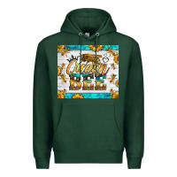 Sports Green queen bee Premium Hoodie - LillyAllenDesigns