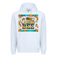 White queen bee Premium Hoodie - LillyAllenDesigns