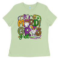 Matcha it's mardi gras y'all gnomes Ladies Tee - OliviaCreatesArt