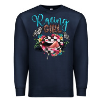 Navy racing girl Premium Sweatshirt - JahusDesignShop