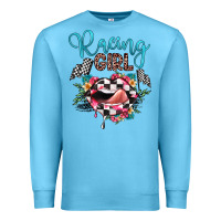 Ocean Blue racing girl Premium Sweatshirt - JahusDesignShop