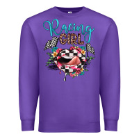 Purple racing girl Premium Sweatshirt - JahusDesignShop