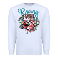 White racing girl Premium Sweatshirt - JahusDesignShop