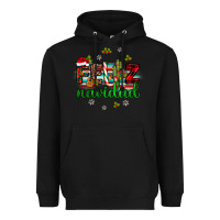 Black feliz navidad Heavyweight Hoodie - JahusDesignShop