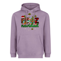 Lavender feliz navidad Heavyweight Hoodie - JahusDesignShop