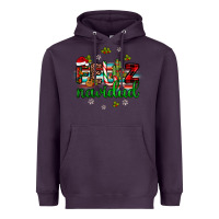 Plum feliz navidad Heavyweight Hoodie - JahusDesignShop