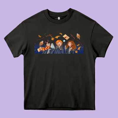 Wizard Kids Heavy Core Tee Designed By Tumblerdesignbyshophia