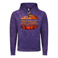 Cloud Purple welcome to our patch Vintage Hoodie - BundleAndBundleShop