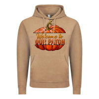 Vintage Coffee welcome to our patch Vintage Hoodie - BundleAndBundleShop