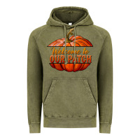 Vintage Olive welcome to our patch Vintage Hoodie - BundleAndBundleShop