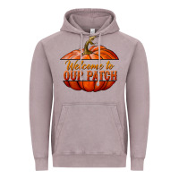 Vintage Zinc welcome to our patch Vintage Hoodie - BundleAndBundleShop