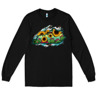 Black Kentucky map sunflower cactus serape Long Sleeve Tee - RanaPortraitStore