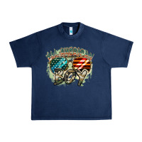 Navy All American boy 4th of july Urban Heavy Tee - FaDigitalArtStudio