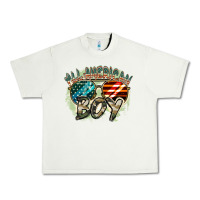 Pistachio All American boy 4th of july Urban Heavy Tee - FaDigitalArtStudio
