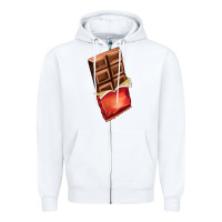 White chocolate Zipper Hoodie - AdoDesignShop
