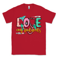 Red Love my patients Classic Tee - CowGirlArtShop