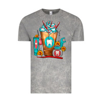 Cloud Rock Dentist Cold Drink Frappe Vintage Tee - FaDigitalArtStudio