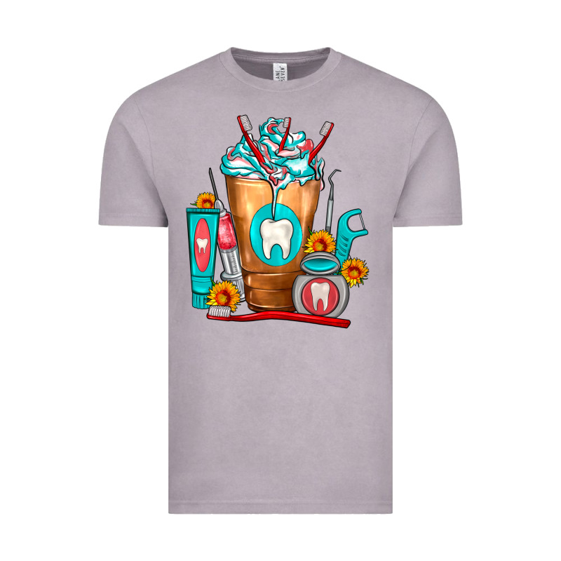 Dentist Cold Drink Frappe Vintage Tee by FaDigitalArtStudio | Teevron