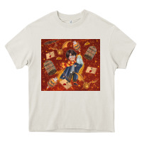 Cream wizard boy with magic items Heavy Core Tee - TumblerDesignByShophia
