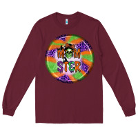 Burgundy Momster Long Sleeve Tee - BundleAndBundleShop
