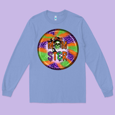 Momster Long Sleeve Tee Designed By Bundleandbundleshop