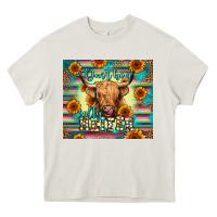 Cream don't be a salty heifer Heavy Core Tee - Jasminsmagicworld