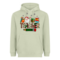 Matcha teacher Christmas Heavyweight Hoodie - JahusDesignShop
