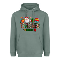 Sage teacher Christmas Heavyweight Hoodie - JahusDesignShop