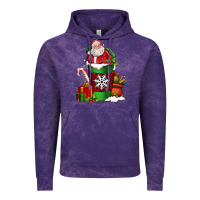 Cloud Purple Christmas Santa Claus Coffee Cup Vintage Hoodie - FaDigitalArtStudio
