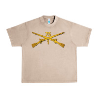 French Oak 1st bn 75th infantry regiment ranger branch wo txt Urban Heavy Tee - maiPhamDesign